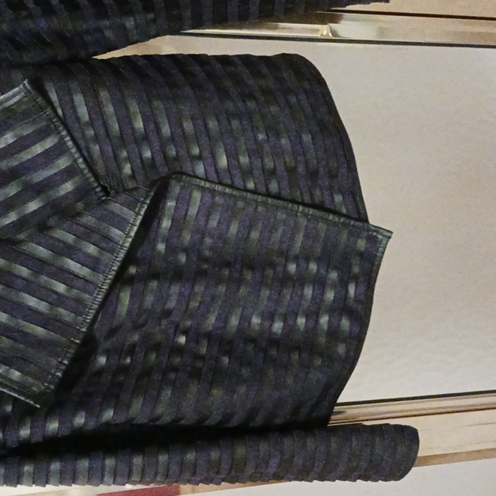 Leather and suede jacket.